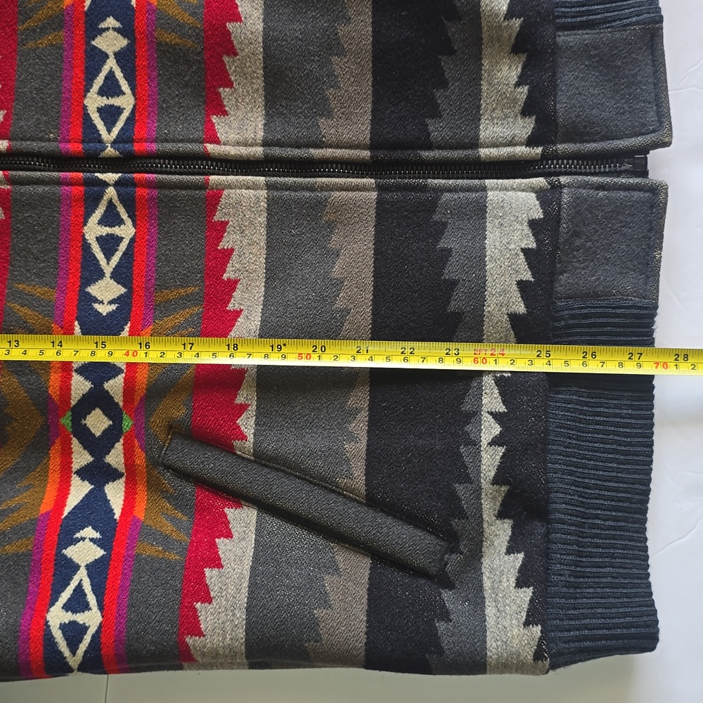 VTG Pendleton High Grade Western Wear Wool Native Southwestern Aztec Men's Sz. L - Picture 12 of 17